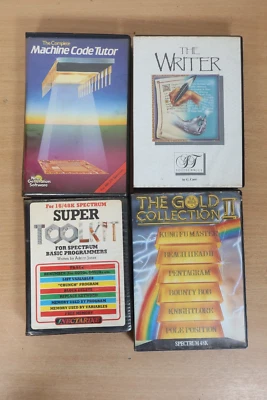 ZX Spectrum 48k The Complete Machine Code Tutor Writer Toolkit Gold Collection 2 - Imagen 1 de 4