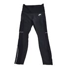 Nike Dri-Fit Black Sports Leggings Stretch Gym Uk Women's M W28 L27 ZZ467