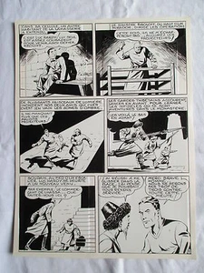 MELLIES LUC HARDY ENIGME AU THIBET PLANCHE ARTIMA ANNEES 1950 PAGE 11 - Picture 1 of 1
