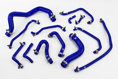 Silicone Coolant & Breather Hoses Fits Mazda Mx5 MK2 NB 1.8 Miata Stoney Blue • 121.93€