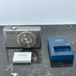 Canon PowerShot S110 12.1MP Digital Compact Camera Silver w/Charger Tested - Picture 1 of 12