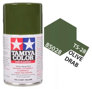 TS-28 Olive Drab Lacquer Paint 100ml - Picture 1 of 2