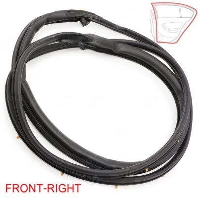 Fits Toyota Corolla AE EE90 92 1987 - '90 Rh Front Door Rubber Seal Weatherstrip - Image 1 of 4