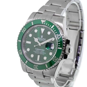 Rolex Submariner Date "The Hulk" 40mm Steel Green Dial & Green Bezel 116610LV - Picture 1 of 9