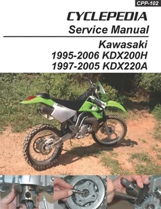 Kawasaki KDX200H / KDX220A Service Manual: 1995-2006 - Picture 1 of 3