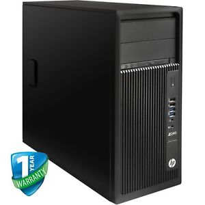 PC HP Z240 Workstation Tower E3-1270v5 32GB RAM 512GB SSD M4000/P4000, VG