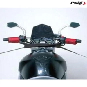 PUIG 4592N COPPIA CUFFIE MANOPOLE ANCORAGGIO MANUBRIO TRASPORTO MOTO STABILE - Picture 1 of 2