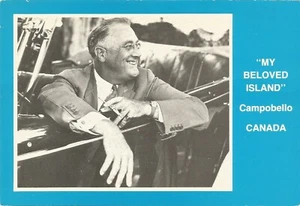Vintage Campobello Island President Franklin Roosevelt Canada Postcard - Picture 1 of 2