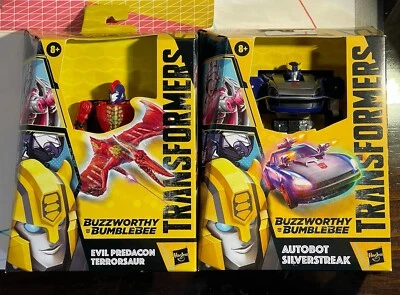 Transformers Legacy Buzzworthy Bumblebee 2pak Terrorsaur And Silverstreak - Image 1 of 4