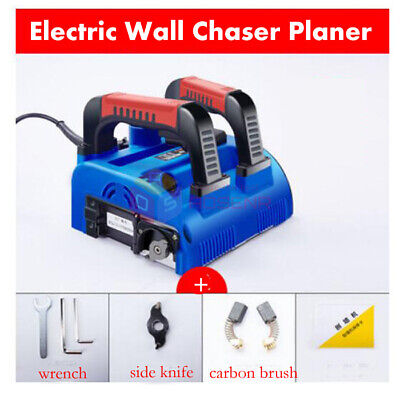 Electric Wall Chaser Planer Wall Slotting Machine Wall Groove Cutting Machine • 215.99£