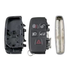 5B Smart Key Fob Case For Land Range Rover Discovery 4 Sport Evoque Freelander - Picture 1 of 6