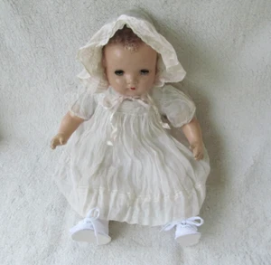 CUTE Vintage USA Ideal Composition & Cloth Doll 20" - Picture 1 of 18