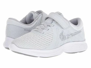 Nike Boys Sneakers Non-Tie Pure Platinum/Wolf Grey Revolutio Size 12 1/2 M - Picture 1 of 1