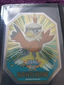 Digimon 1999 Marumiya HAWKMON embossed card digimon extremely rare - Foto 1 di 1