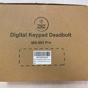 Smart Door Lock Zenith Security Seal ZSZ Digital Keypad Deadbolt - Picture 1 of 8
