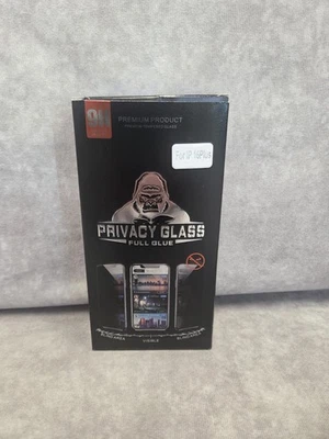 I PHONE 16Plus  PRIVACY GLASS FULL GLUE - Image 1 of 2