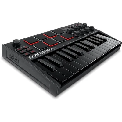AKAI MPK MINI 3 SCHWARZ - Mini-Tastatur-Controller - Bild 1 von 4
