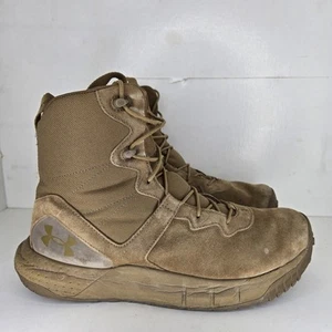 Botas tácticas de cuero Under Armour Micro G Valsetz para hombre talla 12 3024009-200 ejército - Imagen 1 de 8