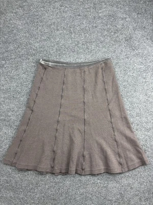 Horny Toad Skirt Womens Small Brown A Line Pull On Casual Jersey Knit Flared - Image 1 of 4