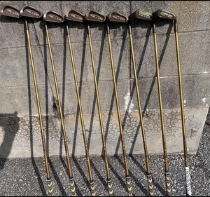 Ping EYE2 Beryllium Copper Iron Set 3-9+W ALDILA ALDA HM-40 8pcs RH Orange Dot - Picture 1 of 11