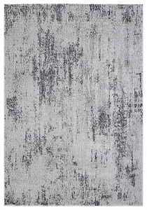 2x3 United Weavers Grey Abstract Streaks Door Mat 2610 20372 - Aprx 1' 11" x 3' - Picture 1 of 2