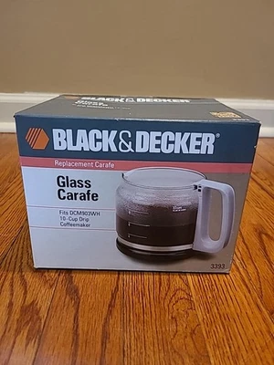 Vintage Black & Decker Spacemaker Drip Coffee Maker Replacement Carafe 10 Cup - Image 1 of 4