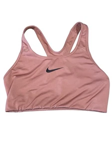 Reggiseno sportivo Nike Swoosh Dri-FIT donna taglia (L) supporto medio non imbottito racerback - Foto 1 di 8