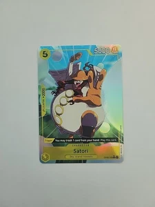 SATORI OP05-105 Alt Full Art English One Piece TCG PRB01 Premium Booster NM/M - Picture 1 of 6