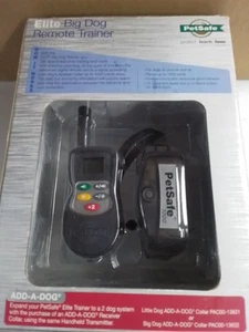 PETSAFE ELITE BIG DOG REMOTE TRAINER PDTOO-13625 FOR DOGS 40 POUNDS AND UP - Picture 1 of 8