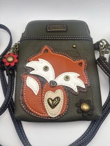 Chala Umhängetasche Handytasche Fuchsgrün Kunstleder Vegan Neu mit Etikett - Bild 1 von 6