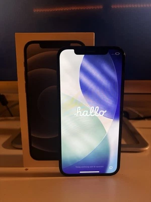 iPhone 12 Voll Funktionsfähig Ohne Sim Lock 64GB Schwarz - Bild 1 von 3