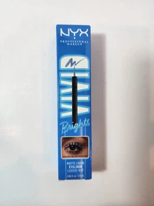 Delineador de ojos líquido mate NYX Vivid Brights COBALT CRUSH VBLL05 ** NUEVO ** - Imagen 1 de 1