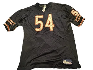 VINTAGE Chicago Bears Jersey Mens Medium Blue Brian Urlacher #54 Reebok Size 56 - Picture 1 of 7