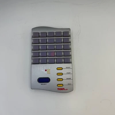 Tiger Lights Out Juego Portátil Vintage Retro 1995 Funciona con Pilas - PROBADO Foto 1 de 4