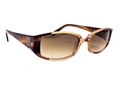 Vera Wang Sunglasses Women's Brown Rectangular - SCRATCH ON LEFT LENS - Image 1 of 4