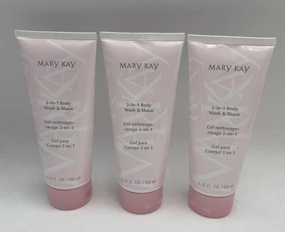 Mary Kay 2-In-1 Body Wash & Shave Gel Lot Of 3 - Image 1 of 4