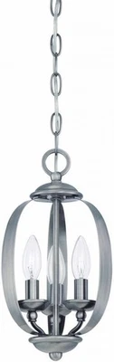 Craftmade Jeremiah Lighting Ensley 3 Light Mini Pendant 37093-AN 14.5"H x 8"W - Image 1 of 3