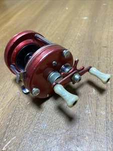 Vintage Abu Garcia Ambassador 5000 4 Screw Red Made In Sweden Serial 212063 - Picture 1 of 9