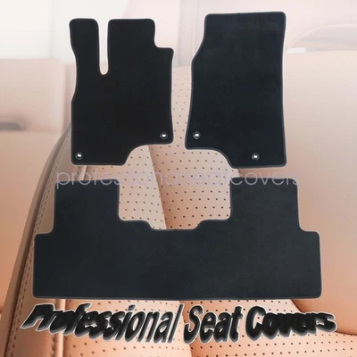 2019-2025 Fits Acura RDX Replacement Floor Mats Carpet 2 Rows Velour Anti-Slip - Image 1 of 4