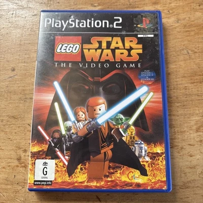 Lego Star Wars The Video Game PS2 Sony PlayStation Free Post PAL - Image 1 of 4