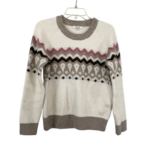 Madewell Fair Isle Markham Pullover Wolle Alpaka Pulli Gr. XXS - Bild 1 von 6