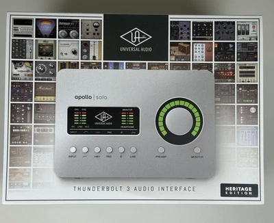 Universal Audio Apollo Solo TB3 Audio Interface (APLS) - Image 1 of 4