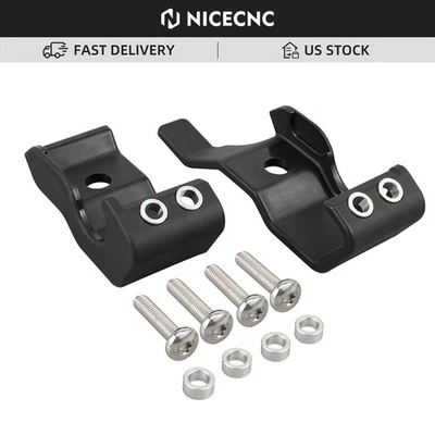 Fork Shoe Lower Leg Guard For Husqvarna TE FE TX FX FC TC250 300-501 2014 Black — 第 1/4 张图片