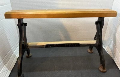 Toallero de papel estilo tienda de granja vintage madera hierro fundido rústico Foto 1 de 4