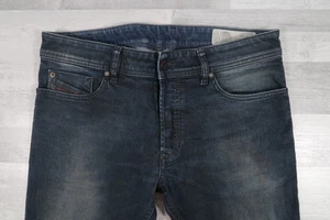 Mens Diesel SLEENKER Stretch Slim Skinny Blue Jeans W32 L30 Wash 0842Q - Picture 1 of 14