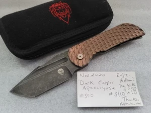Alphahunter Tactical Custom Apocalypse, Dark Copper, Radial Diamond Pattern - Picture 1 of 9