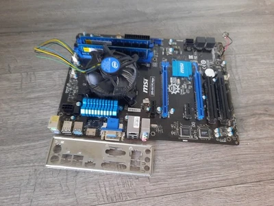 MSI B85-G41 PC Mate MS-7850 VER: 1.2 / i5-4440 @ 3.1GHz 4GB Ram + iO shild - Bild 1 von 4