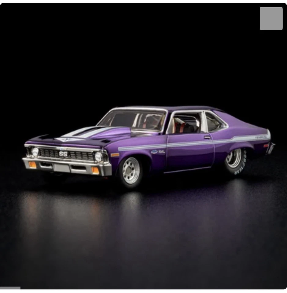 Preventa 🔥Hot Wheels RLC 1972 Chevy Nova SS Spectraflame púrpura🔥 Foto 1 de 4