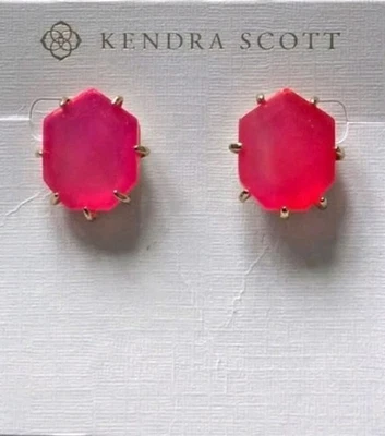 Pendientes Morgan de ágata rosa Kendra Scott  Foto 1 de 4