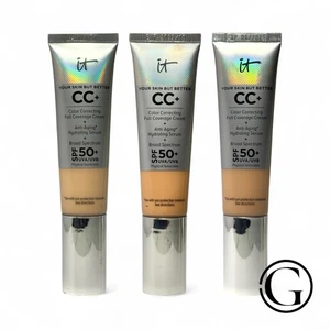 IT COSMETICS CC+COLOR CORRECTING CREAM SPF 50+ 1.08 OZ CHOOSE EXPIRED - Picture 1 of 20